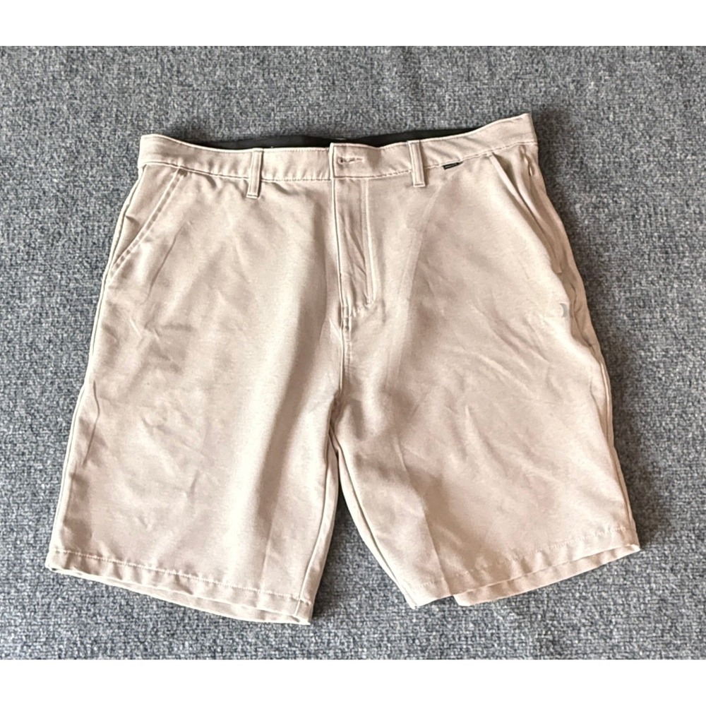 Hurley Mens Dri-FIT Hybrid Walk Shorts Khaki‎ Tan Size 38 Boardshorts